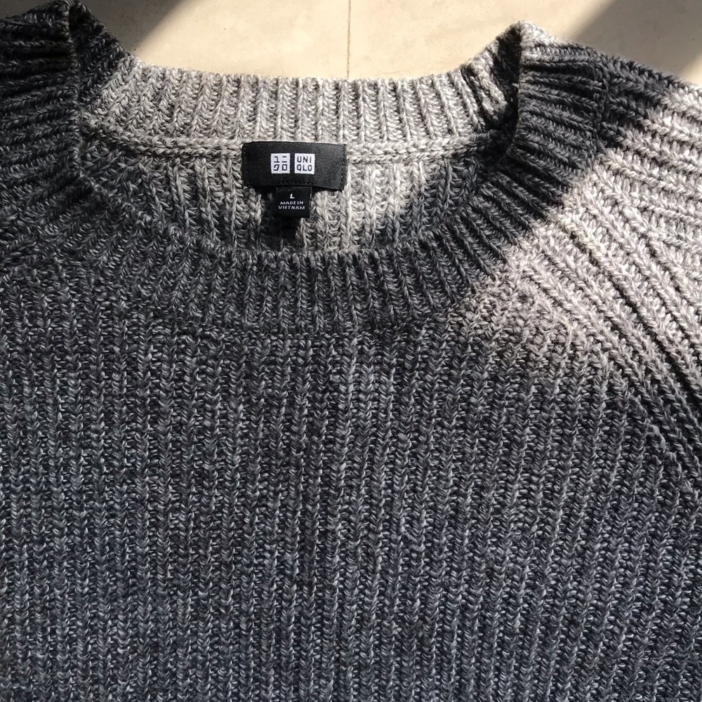 Uniqlo Grey sweater *SALE* fixed price - Picture 3 of 5